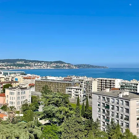 Moderne Avec Belle Vue Apartmán Nice